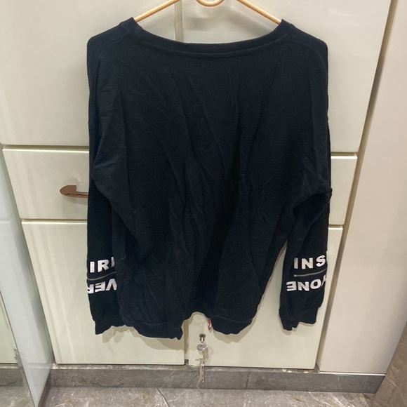 max black printed sweatshirt - Picture 4 of 4